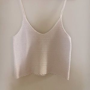 Crochet crop top